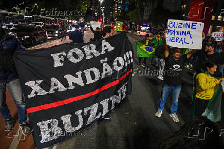 Bolsonaristas fazem protesto na Av. Paulista - SP
