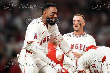 MLB: Los Angeles Dodgers at Los Angeles Angels