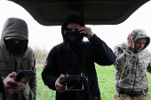 Ukrainian drone pilots test and prepare drones for Pokrovsk defence