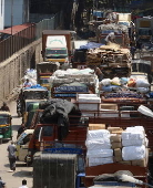 Diesel price hike sparks strike by Karnataka lorry owners and associations in Bangalore