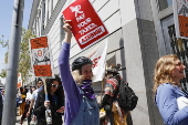 Protesters want Airbnb to drop their lawsuit against city and county of San Francisco