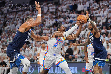 NBA: Playoffs-Oklahoma City Thunder at Minnesota Timberwolves