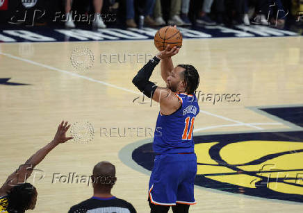 NBA: Playoffs-New York Knicks at Indiana Pacers
