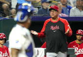 MLB: Cincinnati Reds at Kansas City Royals