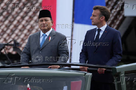 French President Macron visits Indonesia