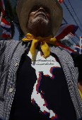 Thai nationalists protest at Cambodian embassy over Thai-Cambodian border dispute