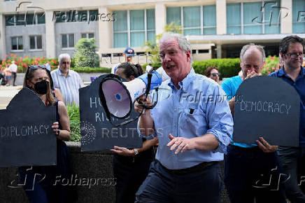 Sendoff event for State Department workers in Washington, D.C.