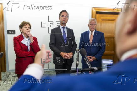 NATO Secretary General Mark Rutte speaks on Ukraine on Capitol Hill