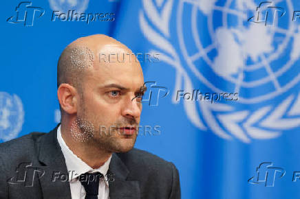 U.N. conference hosted by France and Saudi Arabia to work towards a two-state solution between Israel and the Palestinians, in New York