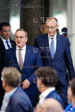 German cabinet meets at Defense Ministry in Berlin
