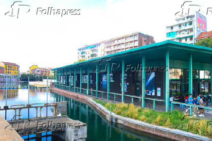 Naviglio darsena em milão