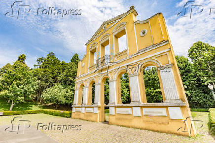 Vista do parque Bosque do Alemão, um dos principais pontos turísticos de Curitiba (PR)
