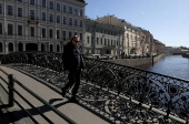 Sunny day in St. Petersburg