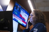 New York Stock Exchange following US Tariffs implementation