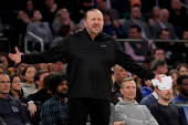NBA: Cleveland Cavaliers at New York Knicks