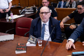 Harvey Weinstein appears before Manhattan Criminal Court, in New York City
