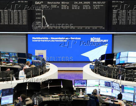 German share price index DAX graph is pictured at the stock exchange in Frankfurt