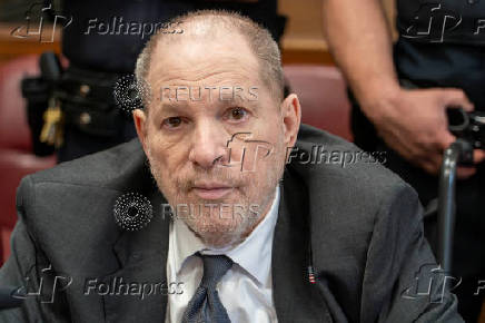 Harvey Weinstein appears at Manhattan Criminal Court for his rape and sexual assault trial, in New York City