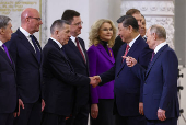 Russian President Putin and Chinese President Xi meet in Moscow