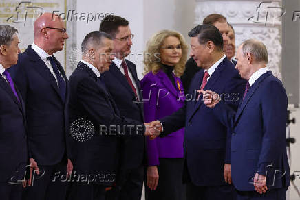 Russian President Putin and Chinese President Xi meet in Moscow
