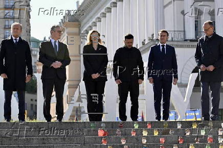 European leaders visit Ukraine