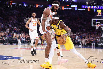 NBA: Playoffs-Indiana Pacers at New York Knicks