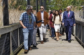 Senator Markey tours Chelsea and Everett after flood resilience funding cut