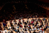 The International Pride Orchestra performs at the Strathmore Music Center in North Bethesda