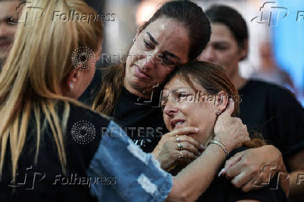 Funeral of hostage Yonatan Samerano, in Tel Aviv
