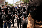 Protest against violence in Port-au-Prince