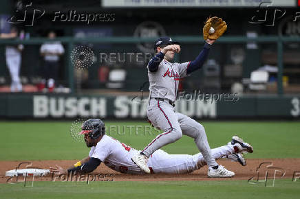 MLB: Atlanta Braves at St. Louis Cardinals