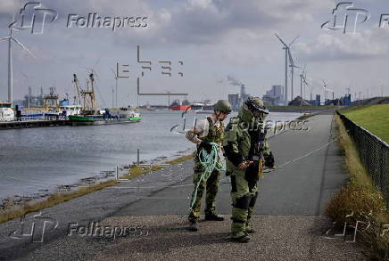 Harbor protection exercise Sandy Coast 25 takes place in Eemshaven