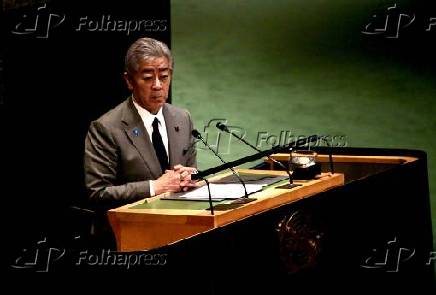 conferência internacional de alto nível para a solução pacífica da questão da Palestina e a implementação da solução de dois Estados.