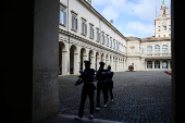 Britain's King Charles visits Italy