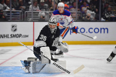 NHL: Stanley Cup Playoffs-Edmonton Oilers at Los Angeles Kings