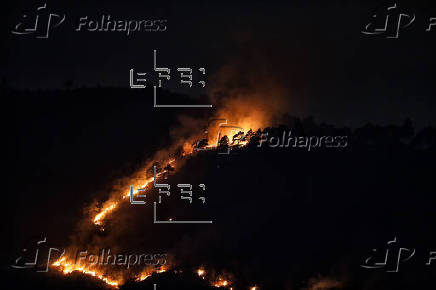 Montaña de Santa Lucía sufre incendio forestal