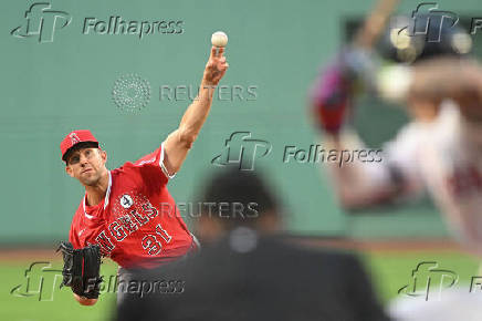 MLB: Los Angeles Angels at Boston Red Sox