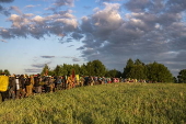 Orthodox Christians take part in annual Velikoretsky Cross procession