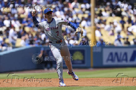MLB: New York Mets at Los Angeles Dodgers