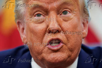 U.S. President Trump at the White House in Washington
