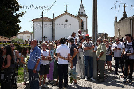 Wake for Liverpool's Portuguese soccer player Diogo Jota, who died in a car crash near Zamora, Spain