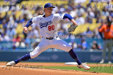 MLB: Houston Astros at Los Angeles Dodgers