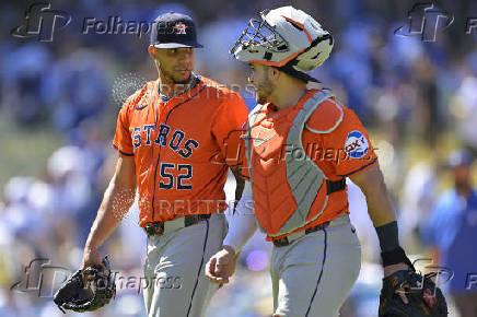 MLB: Houston Astros at Los Angeles Dodgers