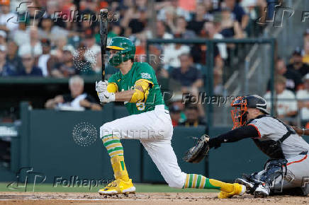 MLB: San Francisco Giants at Athletics