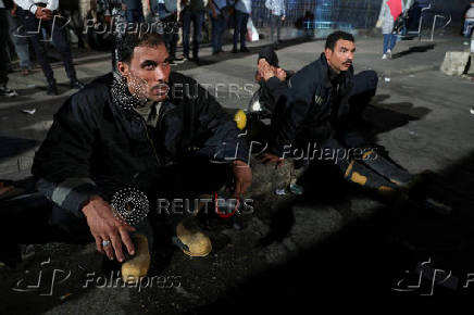 Fire erupts in a telecom building in downtown Cairo