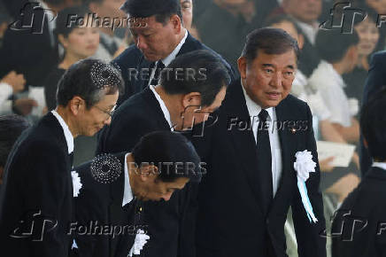 80th anniversary of World War Two atomic bombing, in Hiroshima