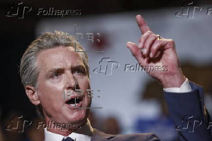 California Governor Newsom speaks on Trump's gerrymandering attempts