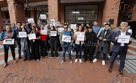 Periodistas de medios internacionales en Colombia rechazan el asesinato de colegas en Gaza