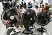 Vista de comércio de ventiladores