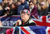 Britain's King Charles distributes Maundy money in Durham